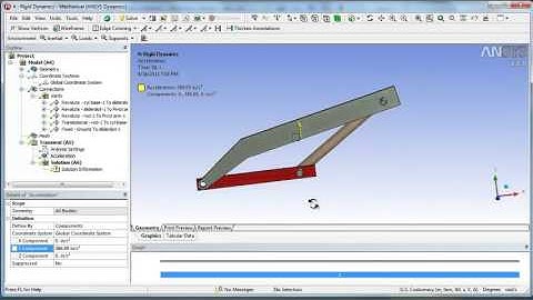 FEA PROF ANSYS Rigid Dynamics Tutorial   YouTube