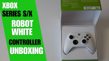 Xbox Series S/X Robot White Controller Unboxing
