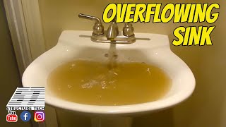 Overflowing Sink