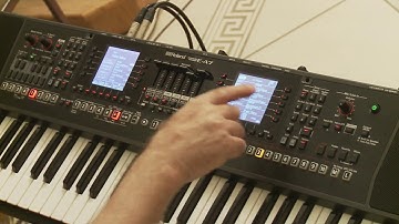 Roland E-A7 One Touch With Tony Maraashly