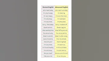 Normal Vs Advanced English Upgrade Your Vocabulary With Common Phrases Explained English Phrases 