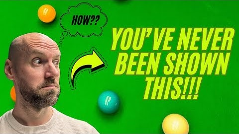 Side Spin On The Cue Ball - Snooker