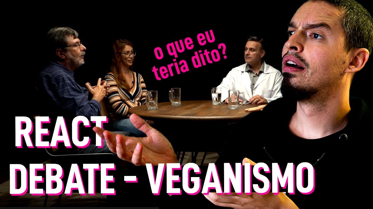 ERROS E ACERTOS no debate sobre veganismo do Spotniks - REACT