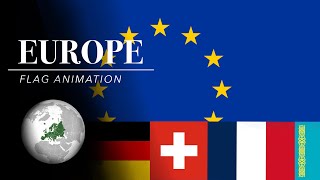 European Flag Animation 
