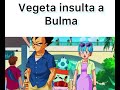 Vegeta insulta a Bulma |dragon ball shitposting