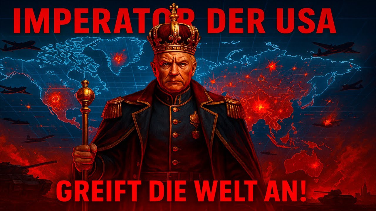 TRUMP wird KAISER der USA – und startet den 3. WELTKRIEG!