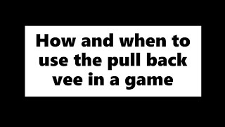Pull Back Vee Tutorial