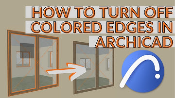 How to Remove Edges / Lines in ArchiCAD 24