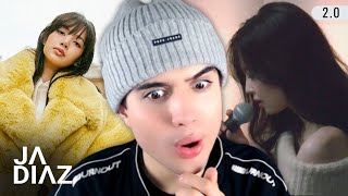 LISA My Only Wish & JENNIE Snowman Cover REACTION