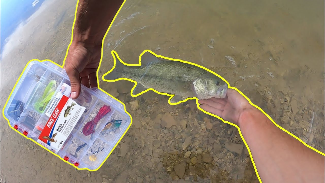 Eagle Claw BASS KIT Catch & Review at the Pueblo Reservoir! 