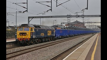 Freight trains, EMU drag and loco moves at Rugby and Coventry on 24th November 2025