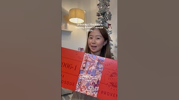Advent calendar unboxing 🎁 #adventcalendar #loccitane #holidaygifts #holidayseason #holidayvlog