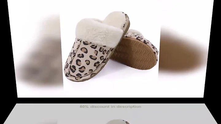 Why Everyone’s Talking About This Product! #Litfun Women's Fuzzy Memory Foam Slippers Fluffy Wint