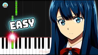 Chiyu Mahou no Machigatta Tsukaikata OP - "Cure" - EASY Piano Tutorial & Sheet Music