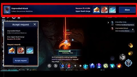 Unprovoked attack / Collect Uncommon Medicine Mir4