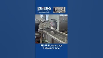 PE PP Double-stage Strand Pelletizing Production Line, Plastic Pelletizing Machine - BEIER Group