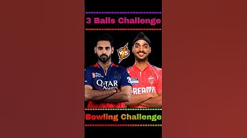Bhuvneshwar Kumar Vs Arshdeep Singh | 3 Balls Challenge 🔥 Real Cricket 24 #shorts #cricket