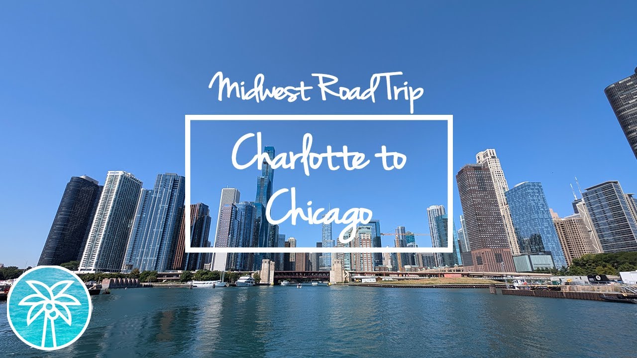 From Charlotte to Chicago: A Midwest City Road Trip | August 2024 | 4K