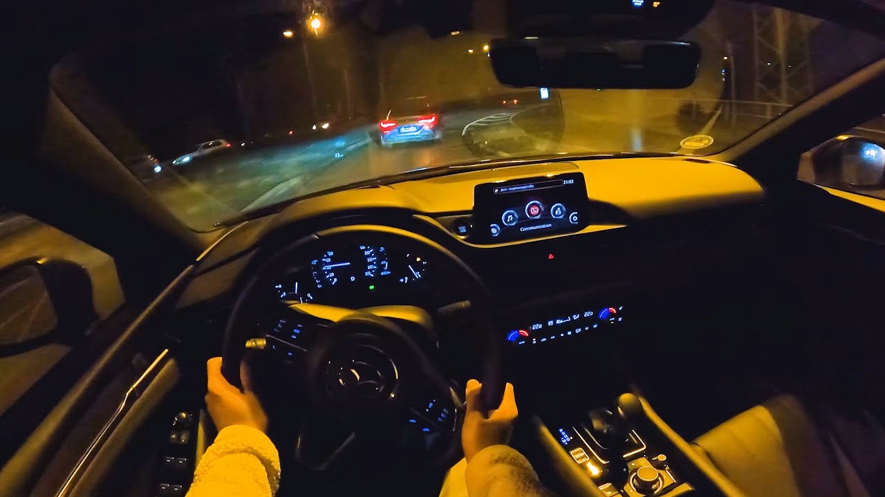 2021 MAZDA6 2.5 SKYACTIV-G 194 PS NIGHT POV DRIVE KAISERSLAUTERN (60 FPS)