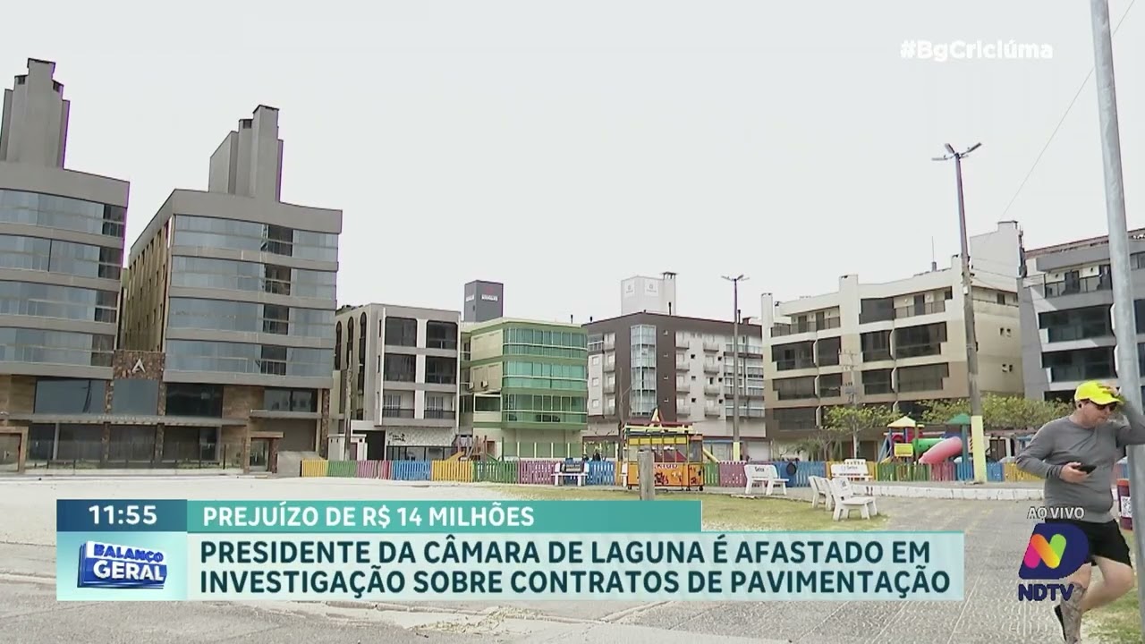 Presidente da Câmara de Laguna é afastado em investigação