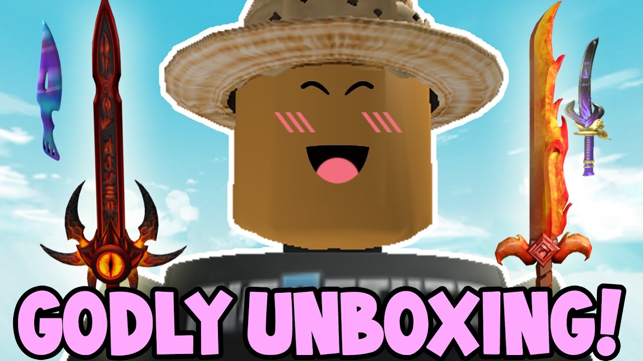 Unlucky Godly Knife Unboxing Roblox Murder Mystery 2 - godly pet unboxing deathspeaker roblox murder mystery 2 youtube