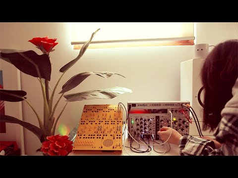 Relaxing Ambient | Qu-Bit Electronix Surface + Blooms + Marbles + Plaits | Small Eurorack System