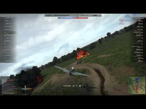 War Thunder Plane bounce roll