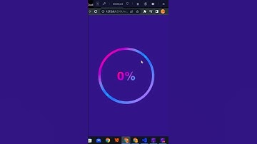 Sample round animation loader with CSS | HTML CSS Tutorial | #shorts