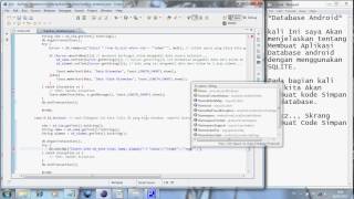 Database SQLite (Android STTNJ) Tutorial 13 Part 5