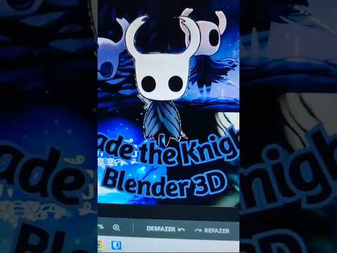 The Knight Remade In 3D Gaming Hollowknight Art