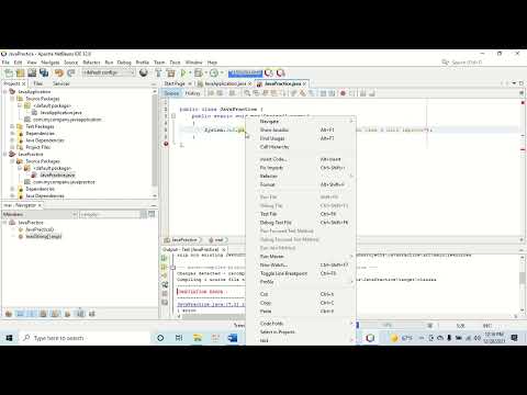 Java Code for Beginners: Checking and Testing / Finding the error on NetBeans. (My first day)