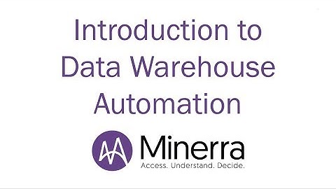 Introduction to Data Warehouse Automation