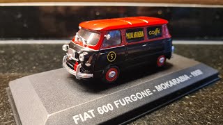 altaya - eaglemoss 1/43 fiat 600 furgone 1958 mokarabia Coffee diecast model car Altaya 1 43 Fiat 1100 T Van Domenichelli 1965 Diecast Model Car