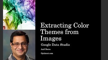 Extracting color themes from images in Google Data Studio