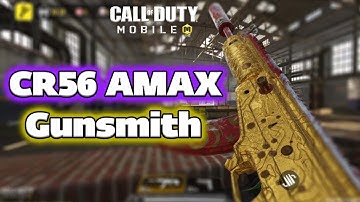 CR56 AMAX Gunsmith Attachments! it BROKE COD Mobile (BEST CR56 AMAX LOADOUT)
