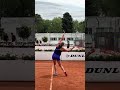This Serve Is Almost Perfect 🤔
