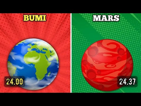 Video: Apa perbedaan antara Bumi dan Mars?