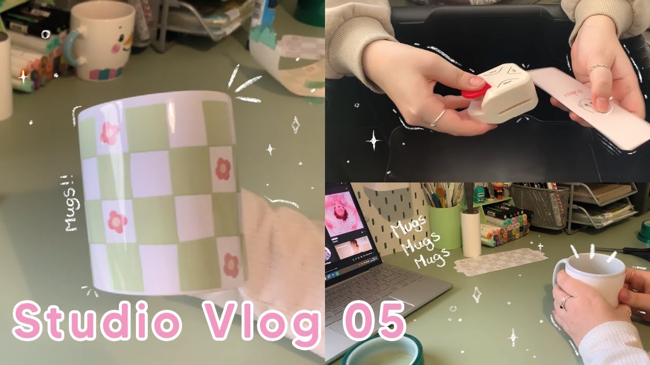 studio vlog 005 Making Mugs - YouTube