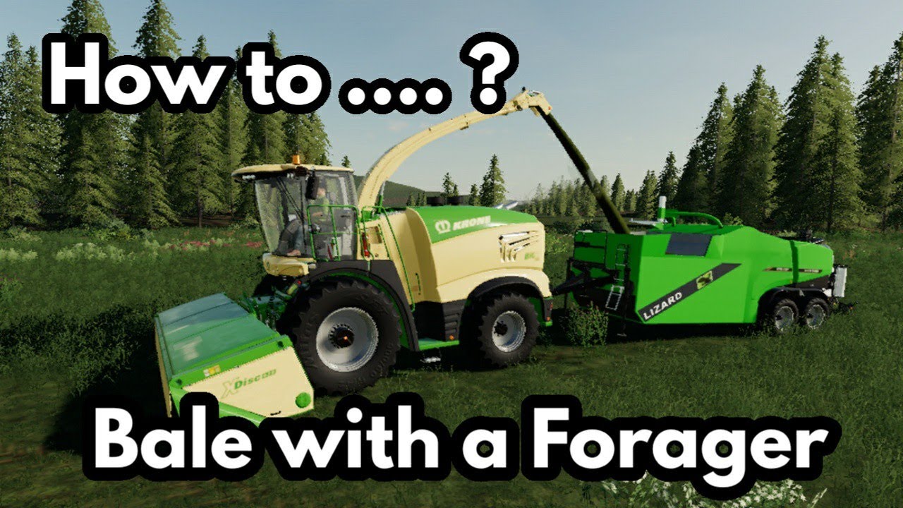 Forage Baler - Farming Simulator 19 FS19 Xbox