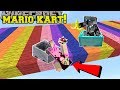 Minecraft: MARIO KART RACE!!! (POWER UPS, NEW RACES, & MORE!) Mini-Game