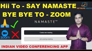 Say Namaste !! Indian Video conferencing App | How to use? For Android and iOS | By Ankit Dubey screenshot 5