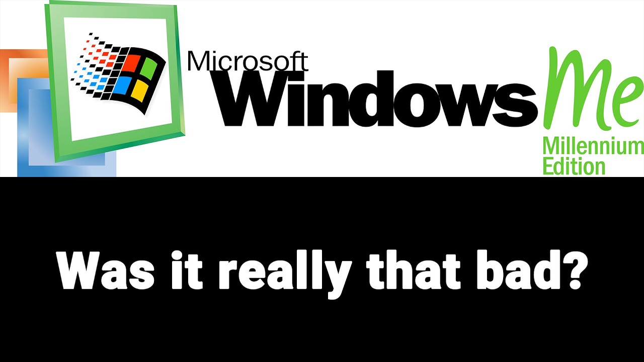 Windows Me - Was it really that bad? - YouTube