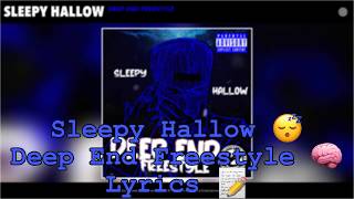 Sleepy Hallow - Deep End Freestyle (Lyrics)