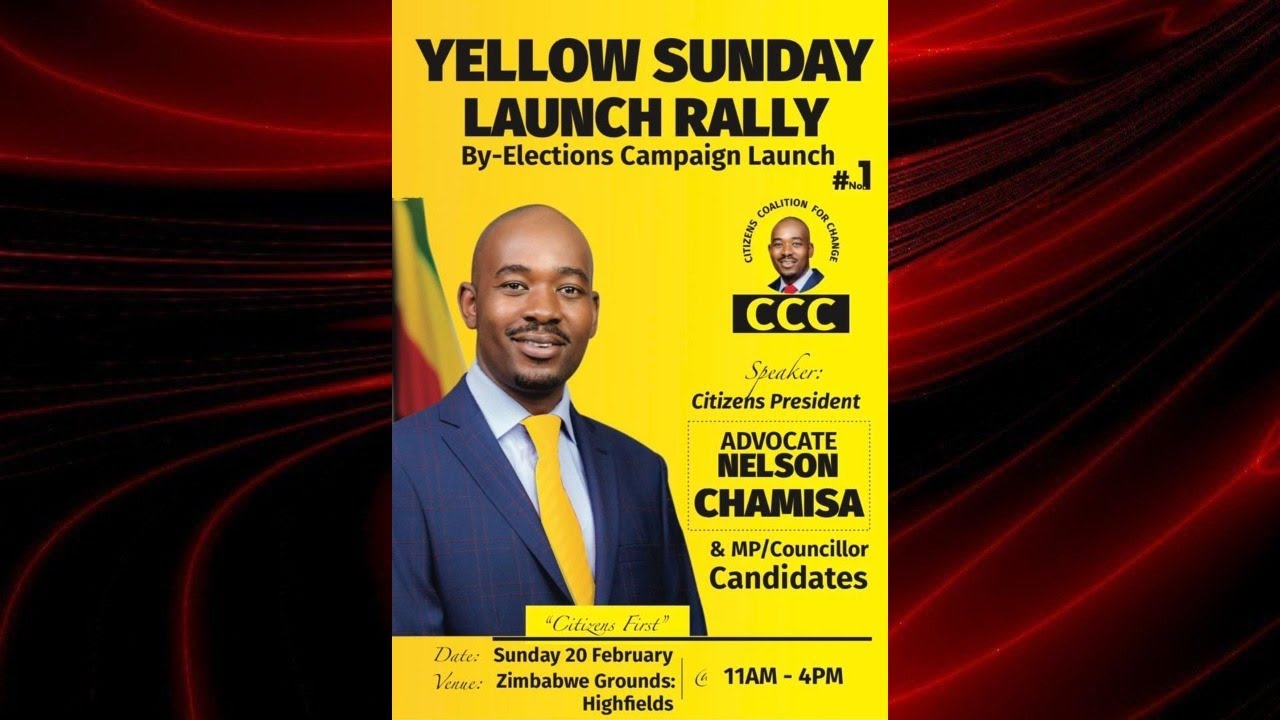 President Chamisa Addresses First CCC Rally Live Don