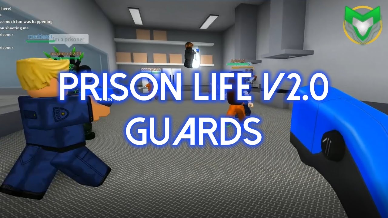 Prison Life V2 0 Guards Youtube - fun being prison guard in roblox prison life with ronaldomg 2