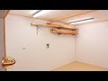 Painting,Trim and Lumber rack / Ollari's New Workshop Part 3.