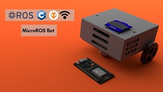 Micro-Ros robot using PlatformIO for esp32 for ROS2