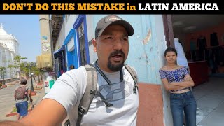 Don't Make This Mistake in Central America || Indian in Nicaragua Managua