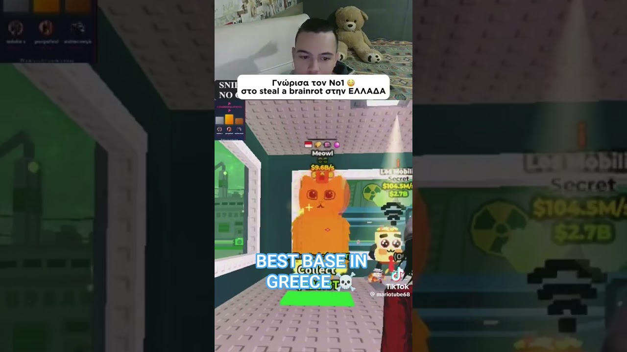 BEST STEAL A BRAINROT BASE IN GREECE ☠️ 