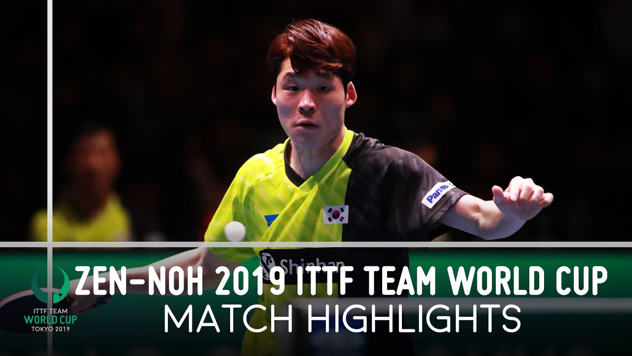 Fan Zhendong vs Jang Woojin | ZEN-NOH 2019 Team World Cup Highlights (Final)